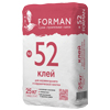 Клей цементный для керамогранита FORMAN 52