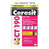 Штукатурно-клеевая смесь для минераловатных плит Церезит (Ceresit) CТ 190 MW Flex