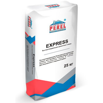 Быстротвердеющая цементная стяжка PEREL Express