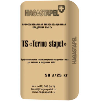 Теплый раствор HAGASTAPEL TERMO TSW 400 (Серый)