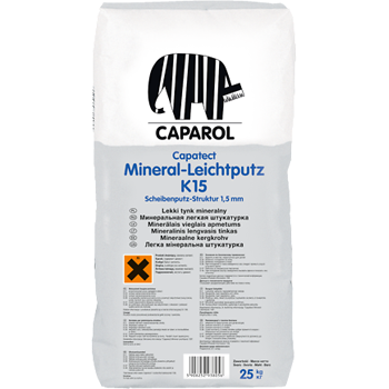 Минеральная сухая смесь Capatect Mineral Leichtputz K15 (короед)