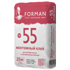 Клей монтажный цементный FORMAN 55